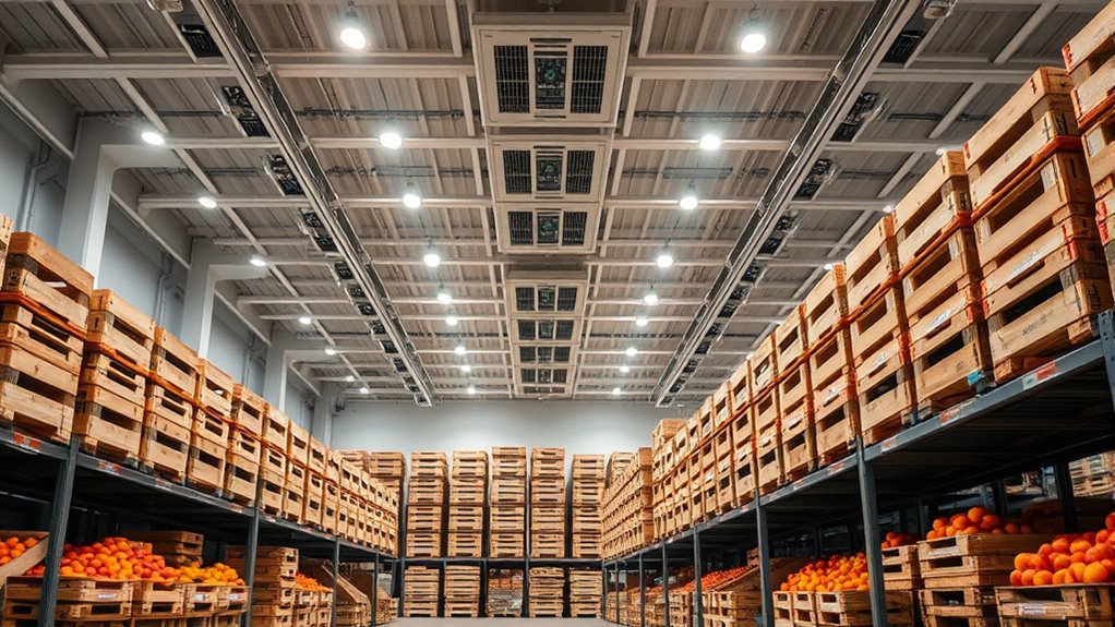 fall warehouse humidity management