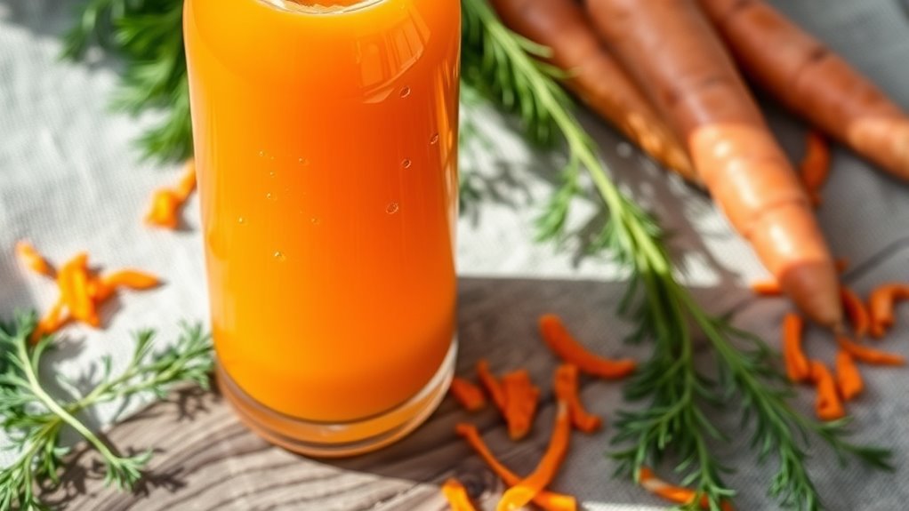 fermented carrot juice