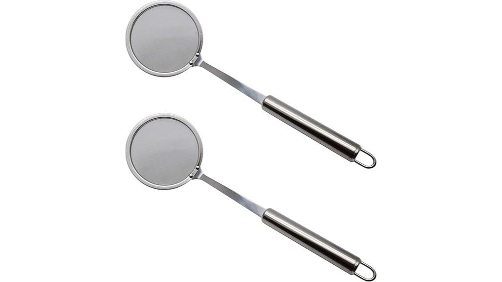 fine mesh skimmer ladle