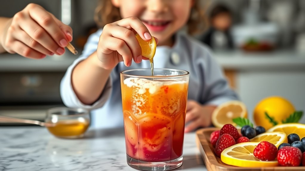 flavorful colorful kid friendly blends