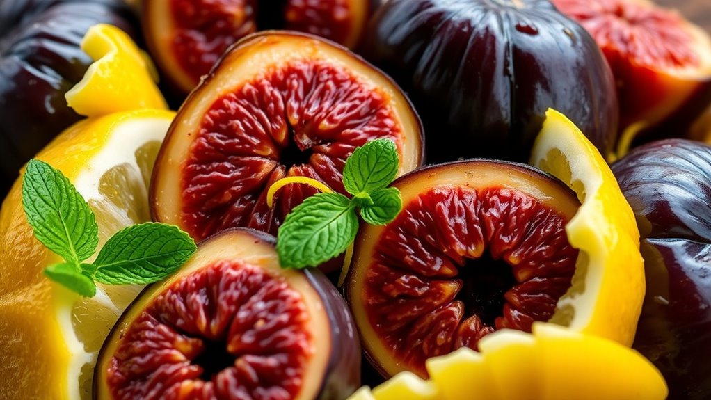 flavorful fig lemon pairings