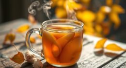 ginger pear fall drink