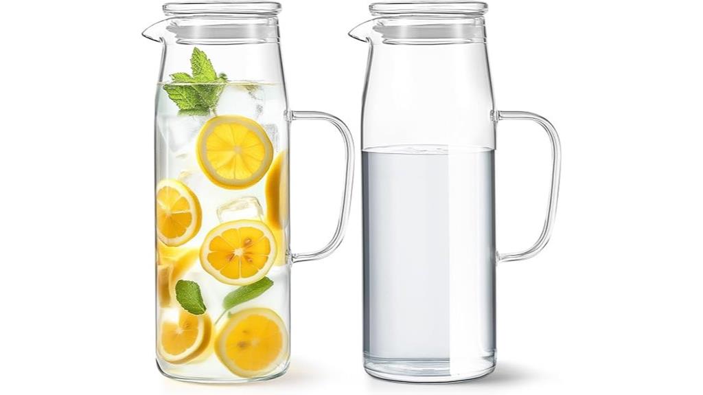 glass water carafe