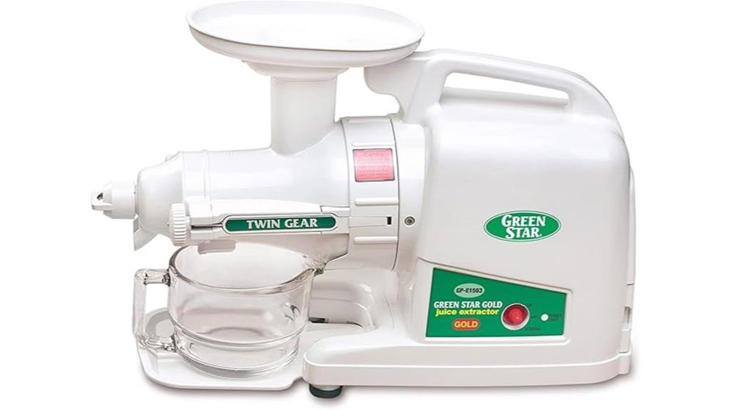 gold greenpower juicer