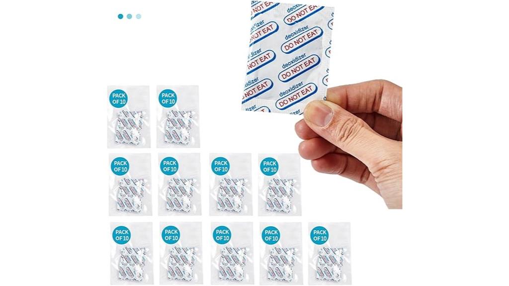 hundred pack oxygen absorbers