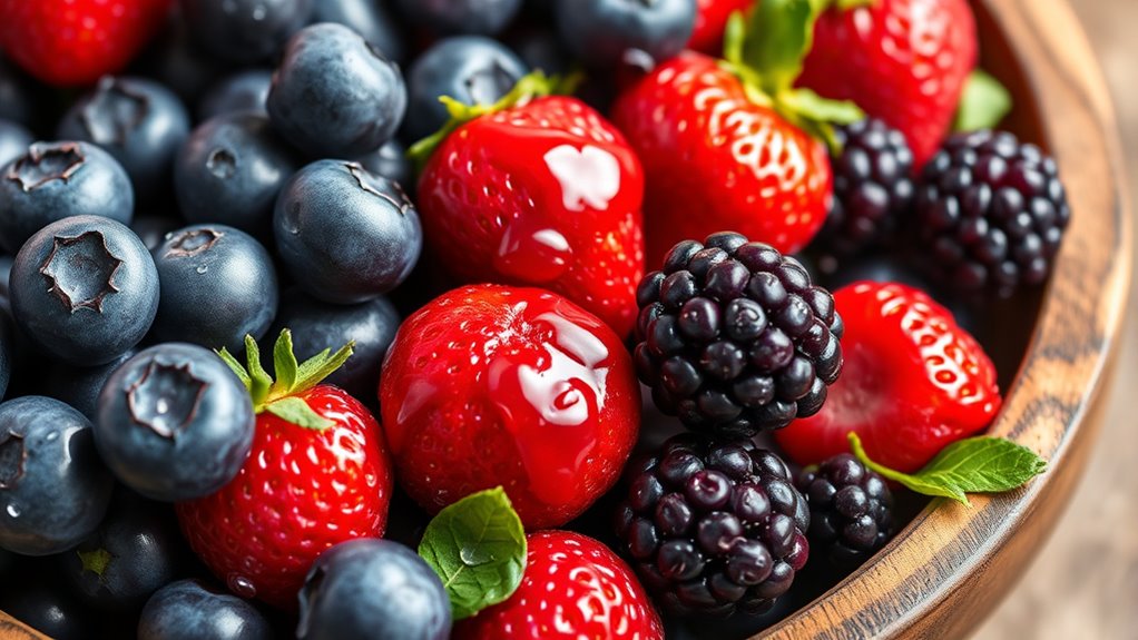 incorporate berries into diet