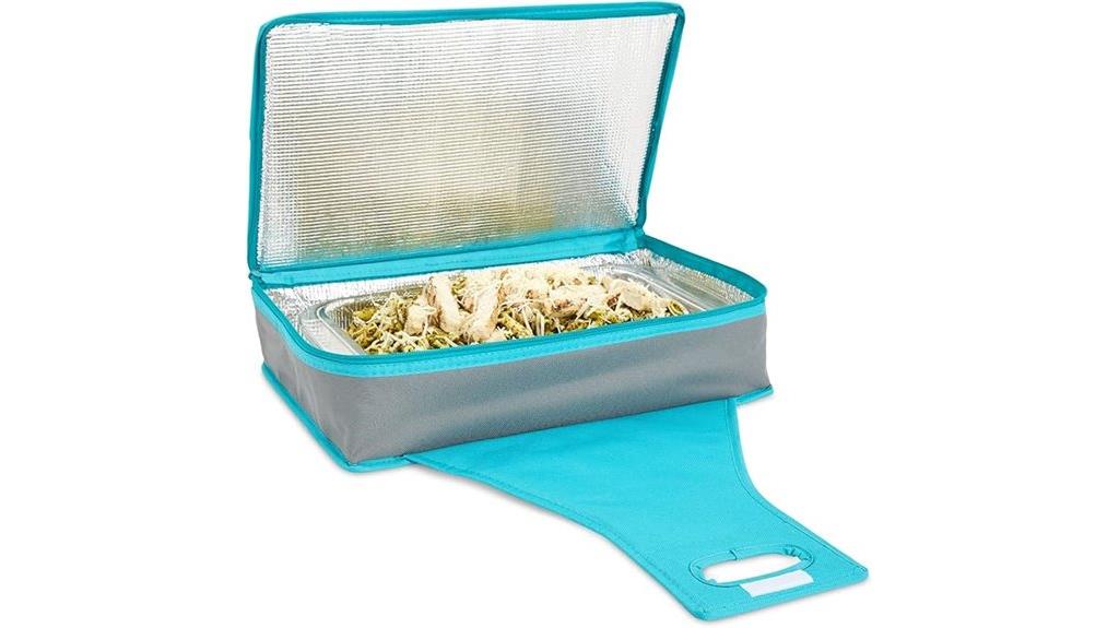 insulated casserole carrier bag
