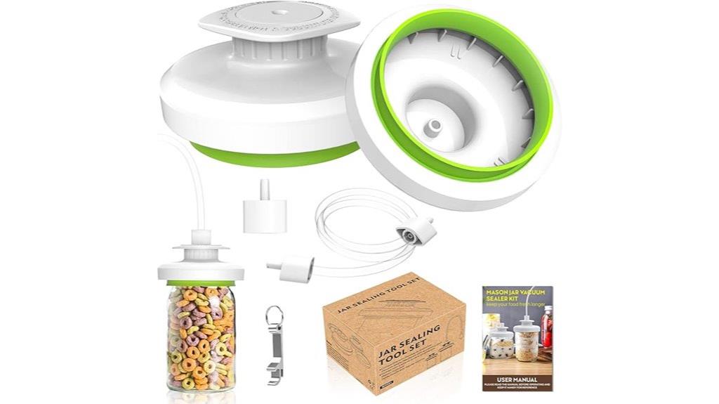 jar sealing food storage