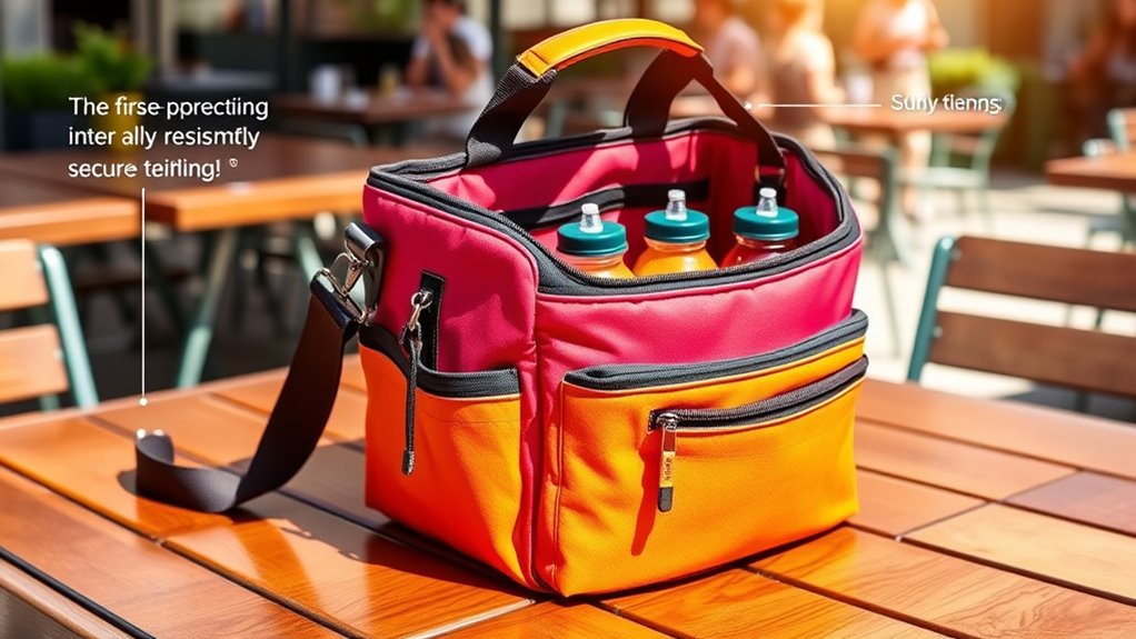 juice carrier tote features