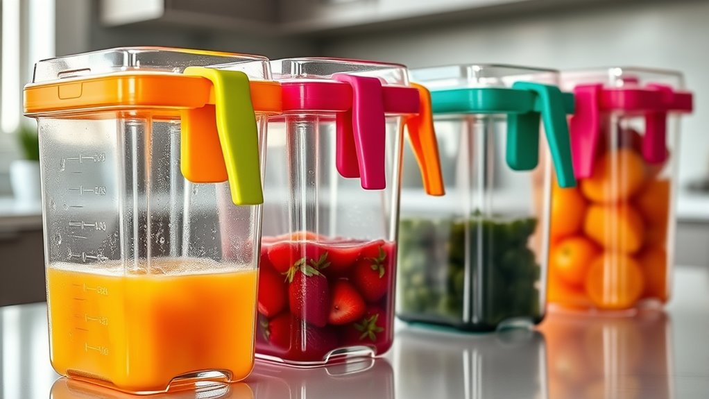 juice container selection criteria
