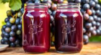 juice differences concord versus muscadine