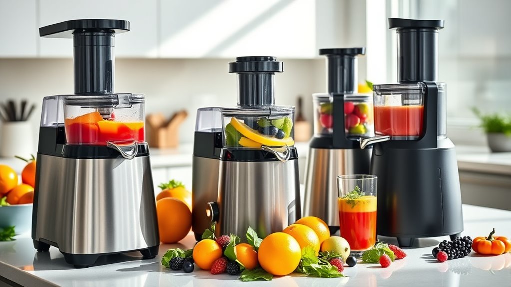 juice extractor selection factors