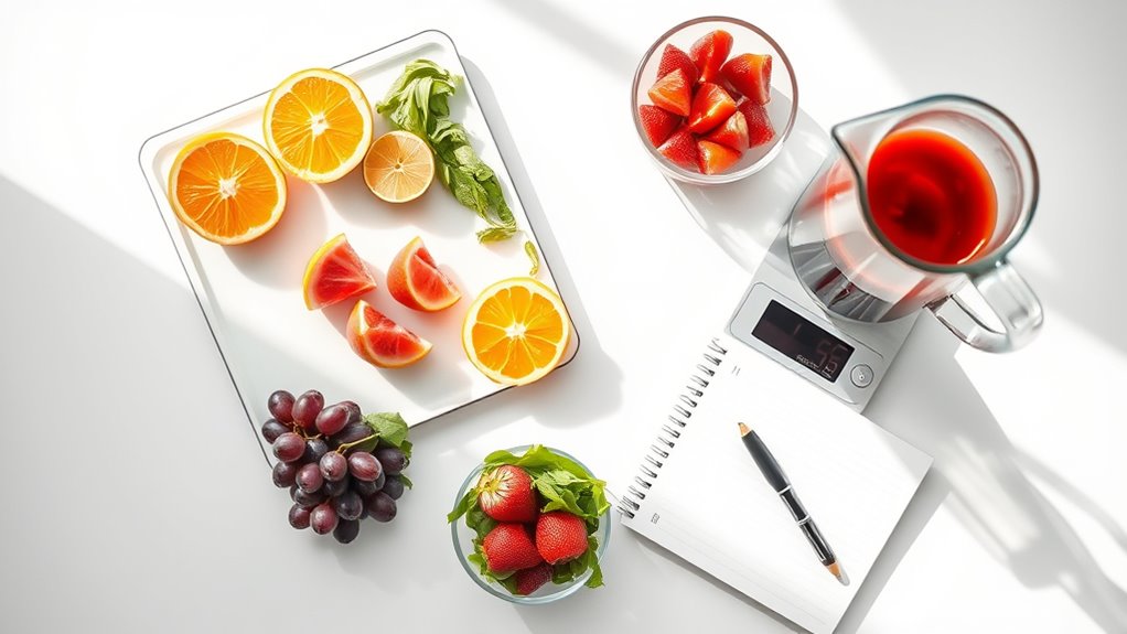 juice fast calorie tracking