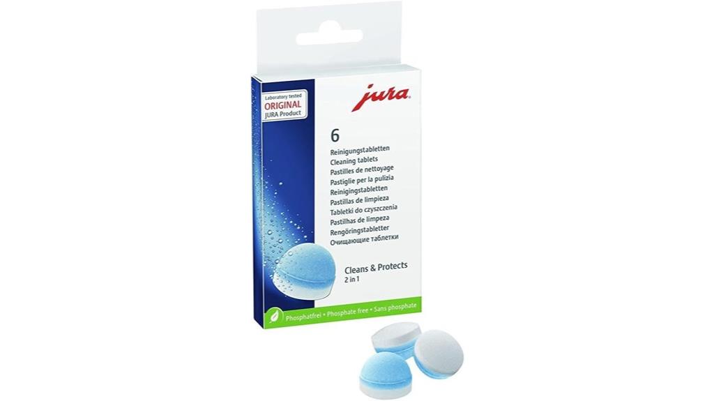 jura coffee maker tablets