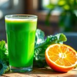 kale orange bone strengthening