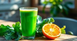 kale orange bone strengthening