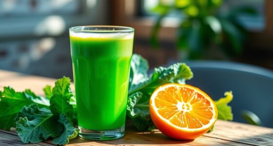 kale orange bone strengthening