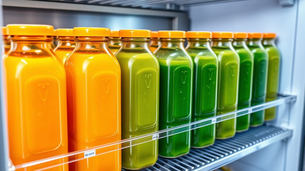 keep juices cold and airtight