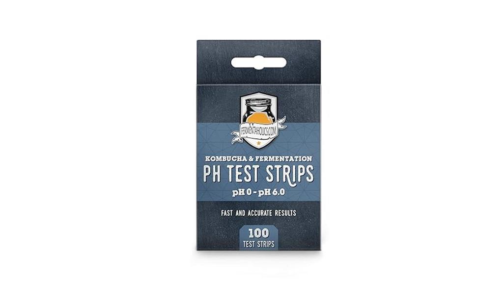 kombucha ph testing strips