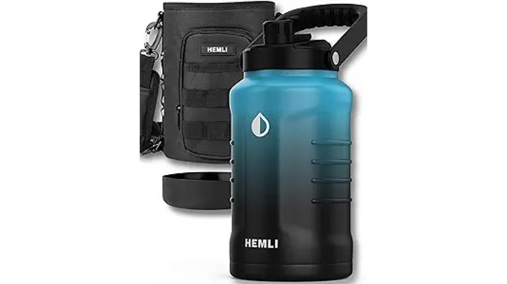 large insulated water bottle