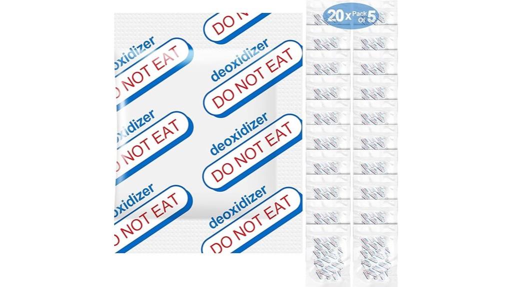 large oxygen absorber packs