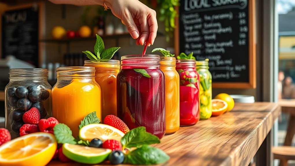 local organic fresh ingredients