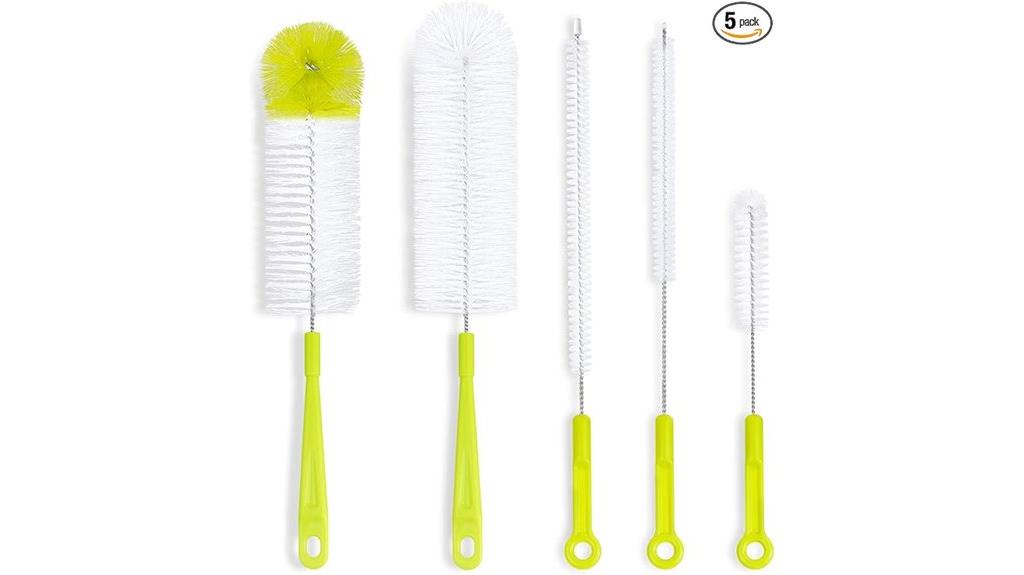 long handle bottle brush