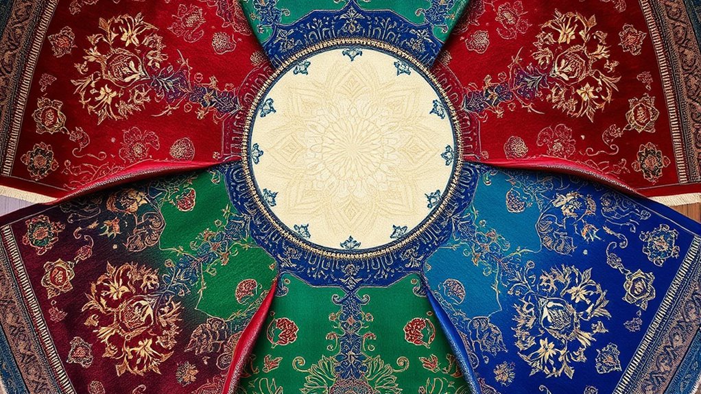 luxury durable silk rugs