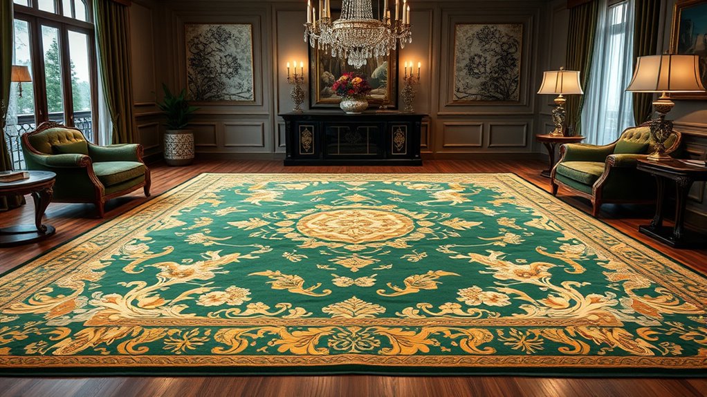 luxury yilong silk rugs