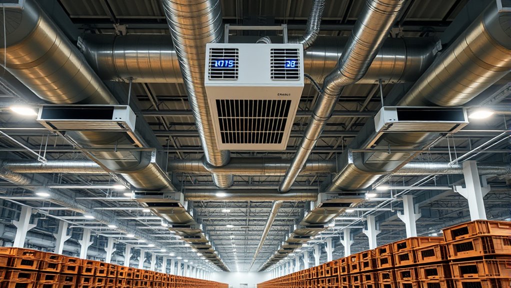 maintain optimal warehouse humidity