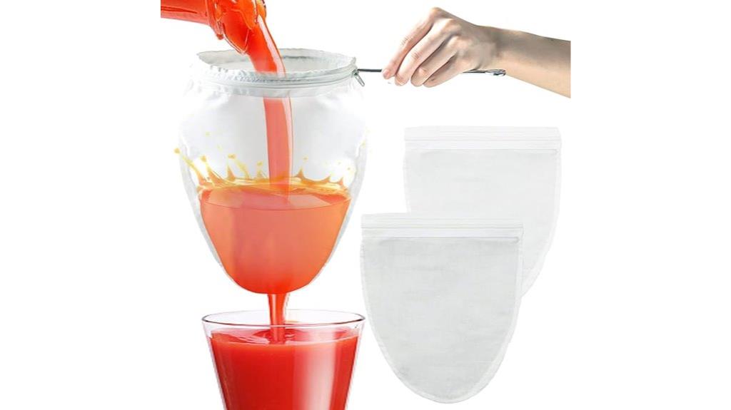 nut milk strainer bag