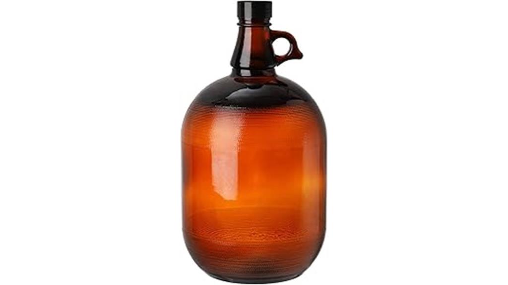 one gallon glass jar