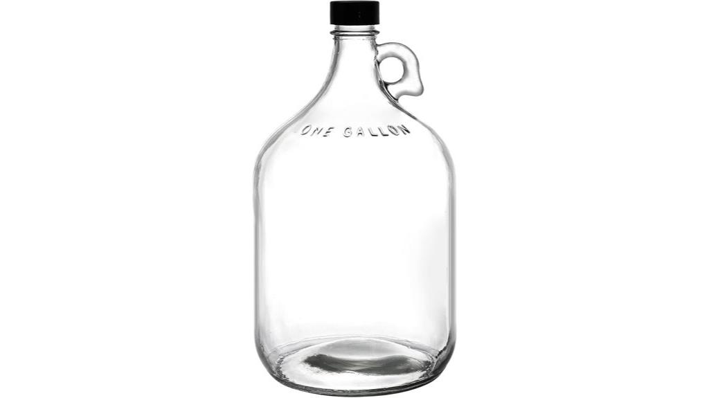 one gallon glass jug