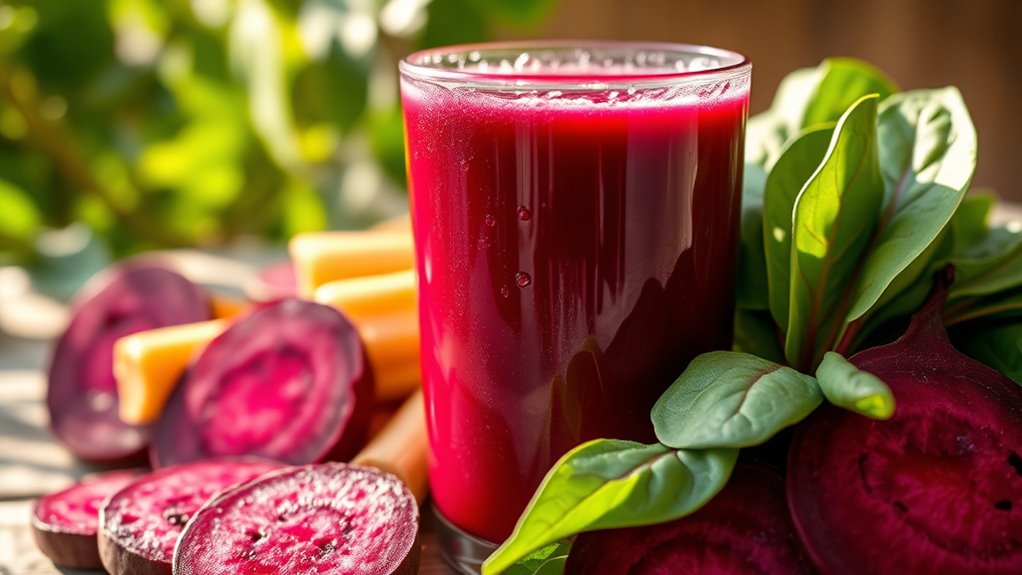 optimal beet juice timing