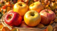 organic seasonal apple selections