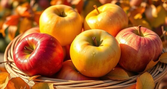 organic seasonal apple selections