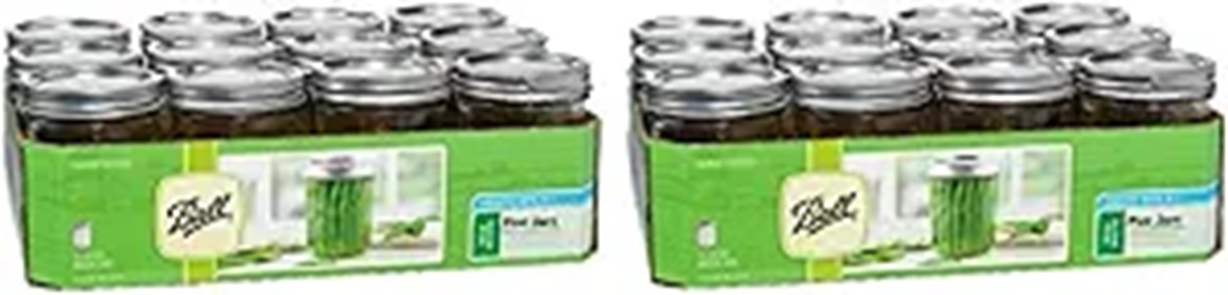 pack of 24 mason jars