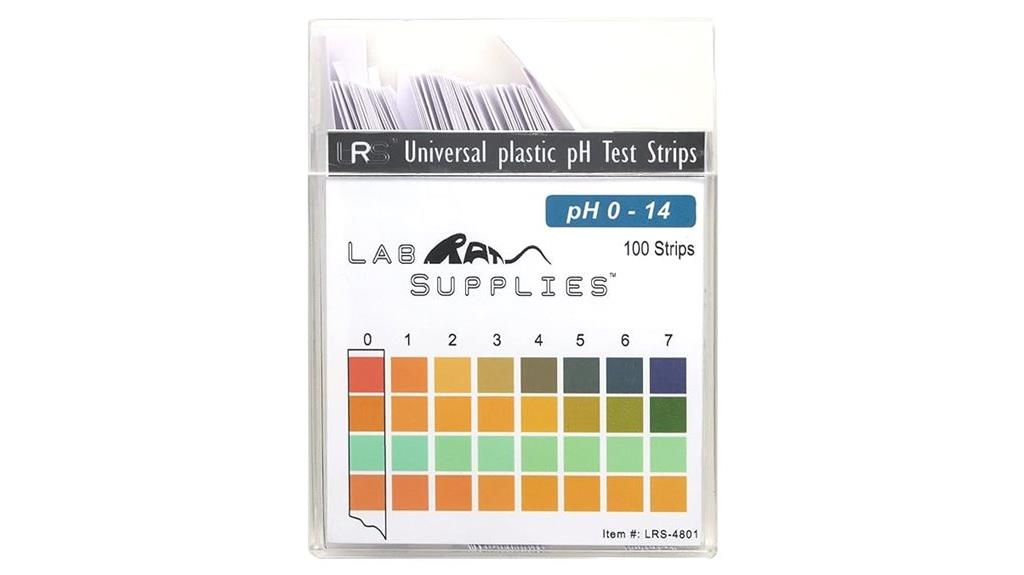 ph test strips kit