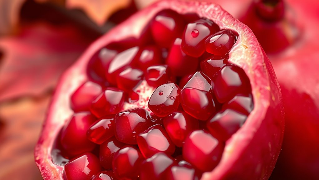 pomegranate polyphenols promote health