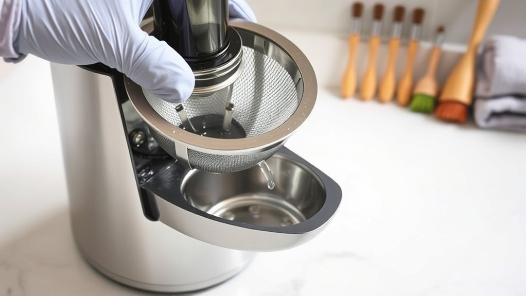 proper juicer reassembly and storage