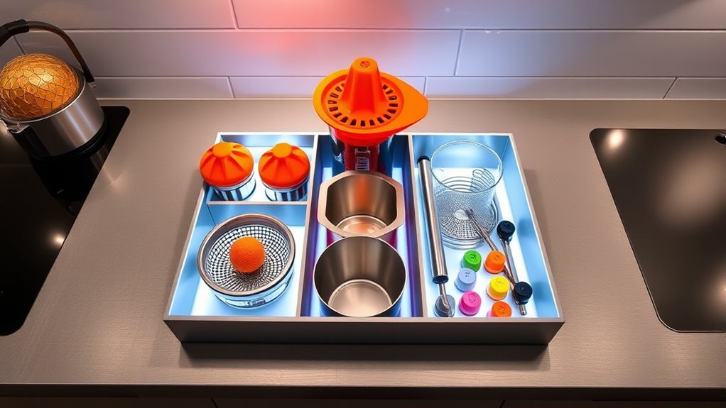 proper juicer storage organization