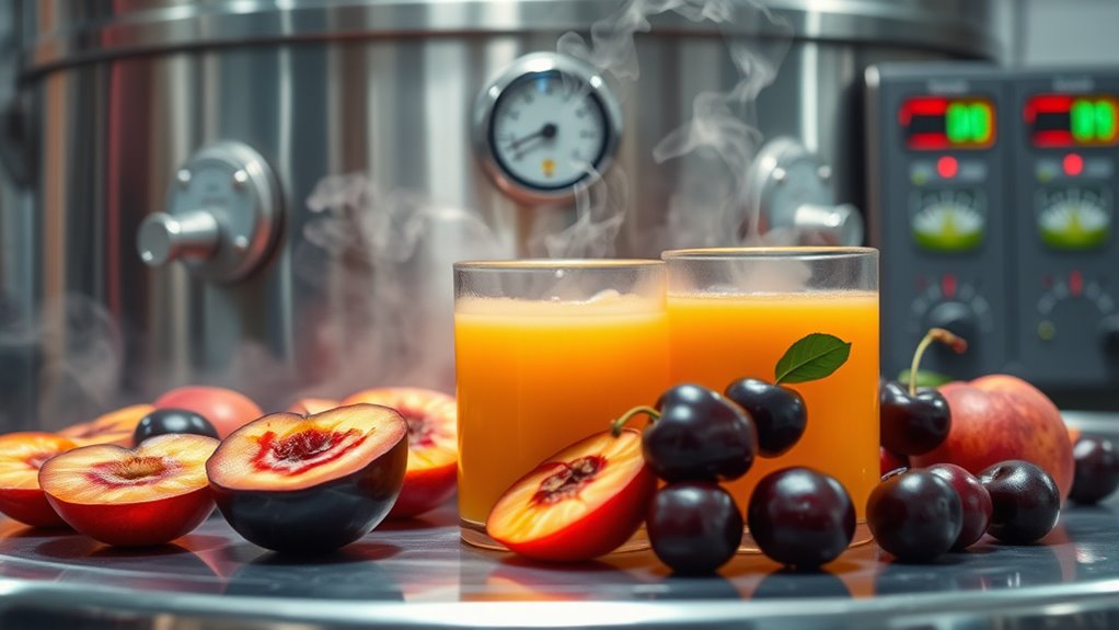 proper pasteurization guarantees juice quality