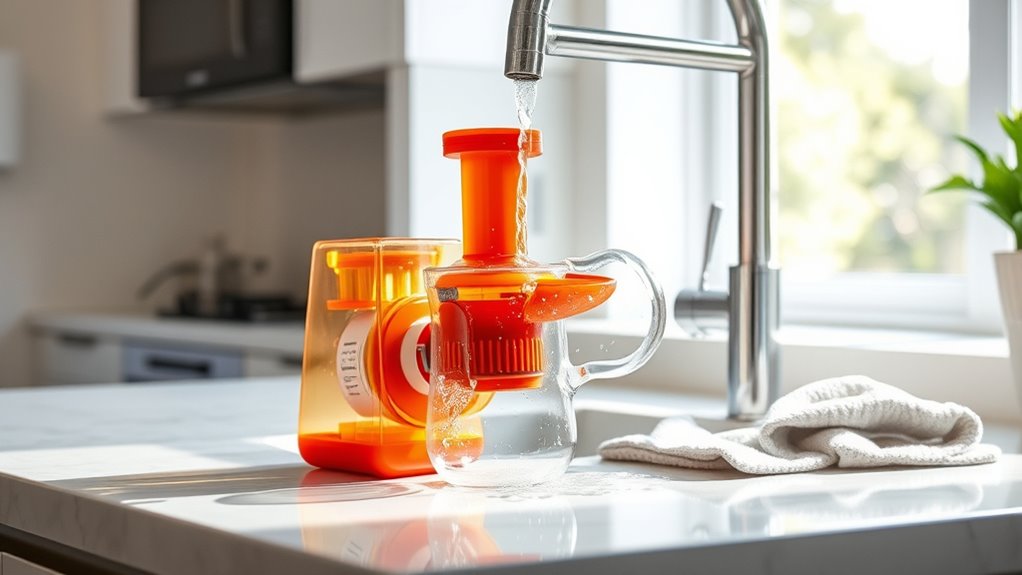 quick juicer cleaning tips