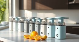 quiet citrus juicer options