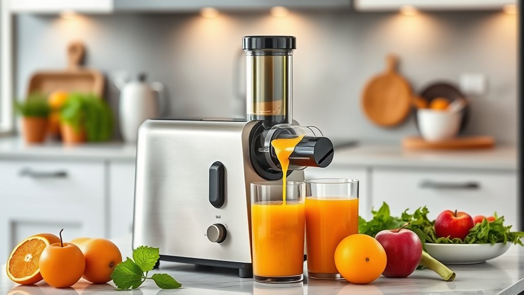 quiet efficient juicer choice