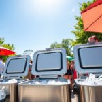 rapid cooling outdoor events