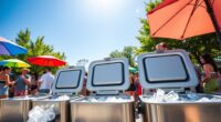 rapid cooling outdoor events