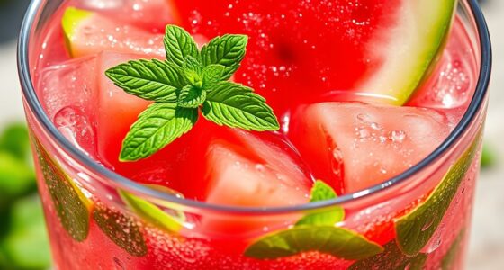 refreshing summer beverage
