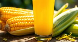 refreshing summer corn drink