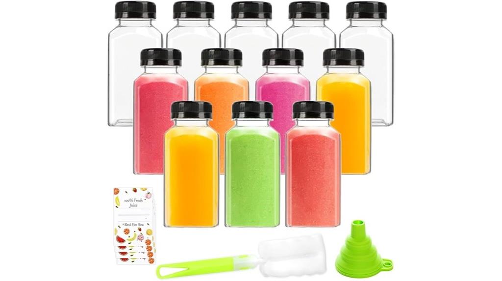 reusable 8oz bpa free bottles